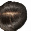 Real Remy Women Human Hair Topper Piece Brazilian Virgin High Quality Human Hair Topper Wavy Silk Top Hair Piece