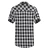 Import Red And Black Plaid Shirt Men 2021 New Summer Fashion Chemise Homme Mens Checkered Shirts Short Sleeve Shirt Men Blouse from China