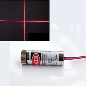 RED Laser Diode Module 135mm Focusable Lens Cross Line 650nm 5mW