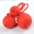 Import Red Round Solid Rubber Ball With Rope Rubber Bouncy Pet Dog Chew Balls Toys Dog Training Ball from China