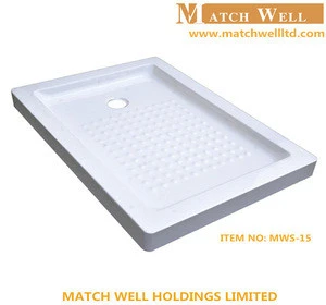 resin material composite stone shower tray in philippines