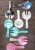 Import Resin salad servers salad tool made by hand salad spoon with marble and aqua swirl pattern used in home hotel restaurant canteen from China