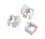 RJ11 jack keystone 86mm USA Type Optical fiber p 1 Port Wall mount RJ45  Keystone Jack Modular Socket Panel White RJ45 Faceplate