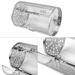 Roaster Drum Oven Basket Baking Fit for Coffee Beans Peanut BBQ Kitchen Tool