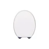 Round MDF/Moulded Toilet seat cover with Soft Close function/Zinc hinge