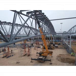 RPIC China manufacturer warehouse structure, wind-resistant large-span steel structure warehouse