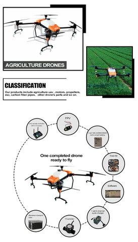 Buy Rtk Drone Centimeter Position Agricultural Drone Sprayer Gps Signal ...