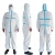 Import Safety chemical protective suit Disposable Coverall Disposable Nonwoven Coverall from China
