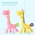 Safety Funny BPA Free Chewing  Teethers Brush Silicone Natural teething Giraffe Baby Teether Toy