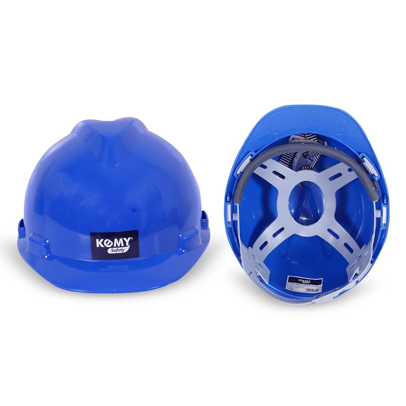 Safety Helmet Hard Hat Pin Type With 4 Point Industrial Safety Helmet To Protect Head