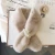 Scarf Women Pearl Decoration Plush Faux Fur Thick Plush Faux Rabbit Fur In Autumn And Winter Scarf