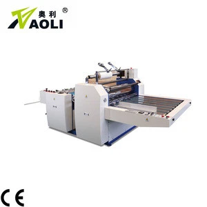 semi-auto laminating machine thermal film paper laminating machine corrugated cardboard laminating machine