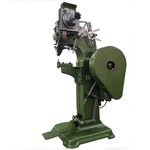Semi-Automatic paper Bags curtain canvas shoe eyelet press  fixing making machine