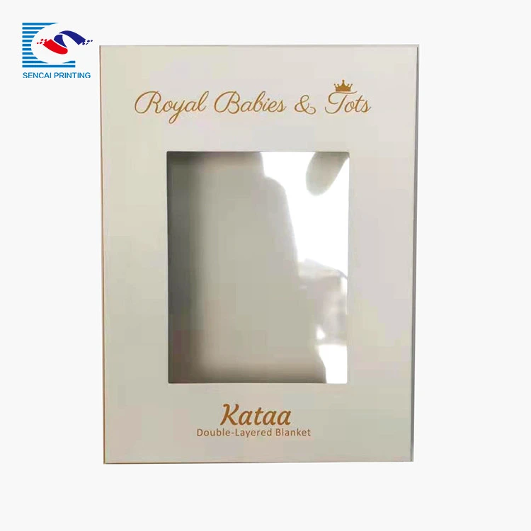 SENCAI high quality custom print paper boxes baby bib packaging boxes