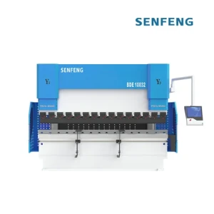 SENFENG  low price cnc metal sheet hydraulic press brake bending machine for sale with 4+1 axis press brake machine price