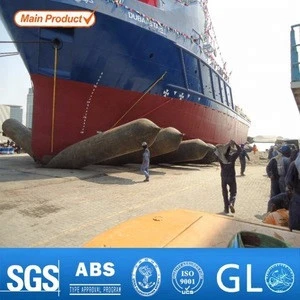 Ship Launching  Inflatbale Marine Rubber Airbag For Boats and Ships