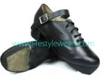 shoes leather shoes wooden sole baby hard sole walking shoes leather sole dance shoes women