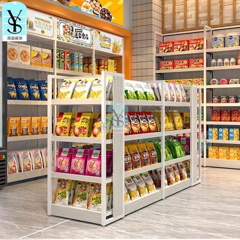 Buy Shop Display Racks Cosmetic Store Fixtures Combination Shelving ...