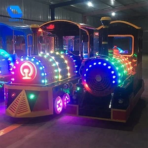 sightseeing amusement rides trackless train, kids funny movable electric train rides electric battery trackless train ride