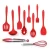 Import silicone non-stick kitchen utensil silicone cookware set from China