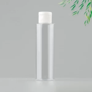 Simple 90ml Lotion Bottle Shower Gel Sub-bottling Transparent Pet Screw Cap Bottle