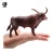 Import Simulation brown texas longhorn plastic cow toy animal model for collection from China