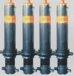Single acting telescopic hydarulic oil cylinder
