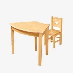 Single study table Fan-shaped kids table