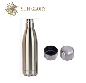 Single wall cola bottle stainless steel plastic silicone cover lid stopper cola bottle lid