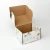 Import Sinicline Custom Logo Beauty White Corrugated Paper Shipping Packaging Box from China