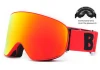 Skiing Goggles Eyewear Anti-fog Skateboard Snowboarding Snowmobile Ski Googles snow-5100 Snowboard Glasses Skating Mask Glasses