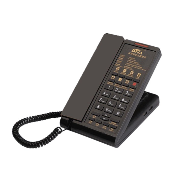Small LCD Caller ID Phone landline telephone  corded phone cheap hotel phone