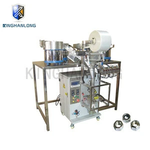 Small particles Vibration plate screw / small parts counting packaging machine