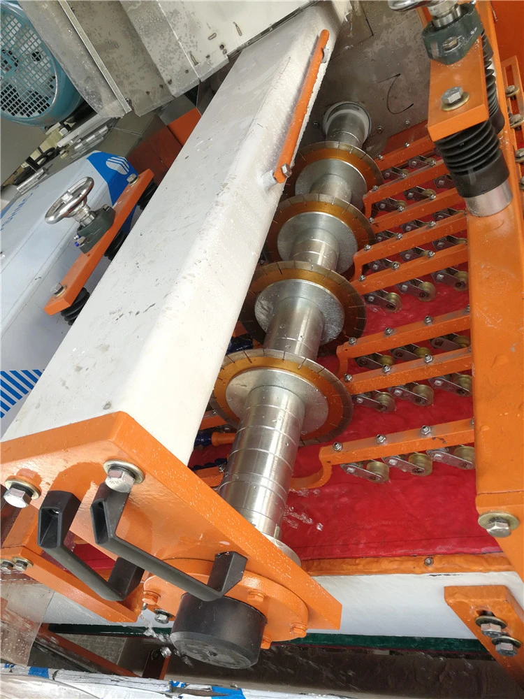 Small Press Rollers conveyor belt auto tile cutting machine