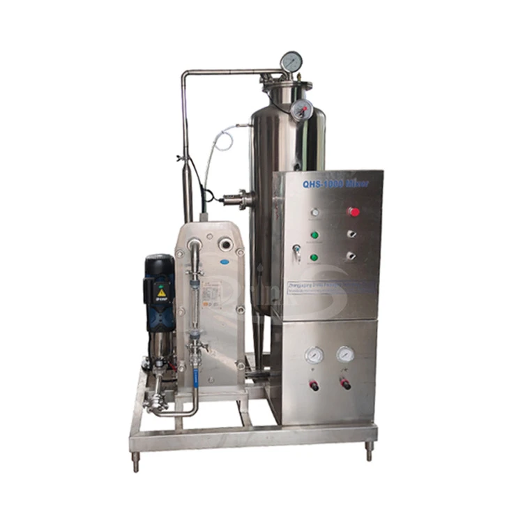 Small Scale QHS-1000L Single Tank Co 2 Mixer For Carbonated Drinks