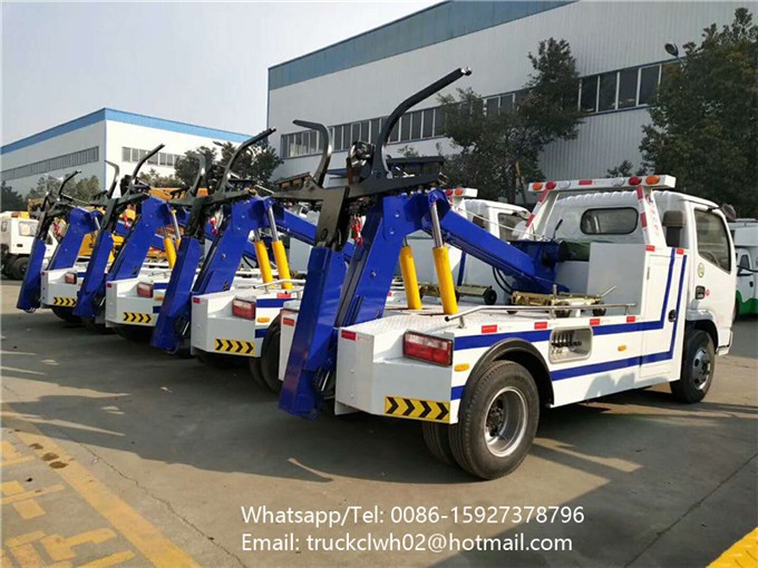 Small wheel lift towing wrecker China new wrecker tow truck for sale