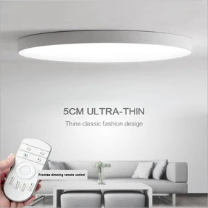 Smart color changing ceiling fixture light 20w 28w 36w 48w dimmable led cailing light for home