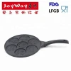 smiley face pancake pan 7-smile-face with induction bottom 26cm round frying pan