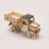 Solar Power Wooden Transport Toy Truck