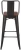 Import Solid Wood Seat with Backrest Bar Stools Tall Industrial Vintage metal Bar Chairs metal dining chair from China