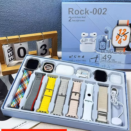 New Multifunctional Smart Bluetooth Watch Set