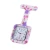 Import Square Silicone Quartz Nurse Watch Lapel Pin-on Brooch Fob Watch from China
