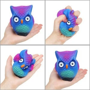 Squishies Owl Galaxy Slow Rising Jumbo Squishy Toy Prime Cheap Kawaii Animal