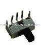 SS12F124 1P2T Vertical Type Slide Switch