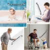 SS304 stainless steel Bathroom Accessories handrail Safety Disabled Handrail customized Grab bar