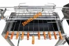 Stainless Steel  Charcoal Rotating Cyprus Spit BBQ  Grills with Height Adjustable