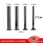 stainless steel portable sausage meat extruder as meat processing machine for domestic use