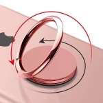 Stainless Steel Ring Holder Metal Cell Phone Ring Bracket Lazy Bracket Phone Holder 360 Rotation Stent Gift LOGO Custom