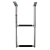 Import Stainless Steel Telescoping Boat Ladder Telescopic Swim Step Extension Removable Ladder Marine Hardware from China