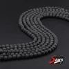 Stars Forever Wholesale Jewelry Black Natural Loose Lava Stone bracelet men beads